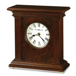 Howard Miller Andover Cherry Finish Wood Quartz Mantel Clock