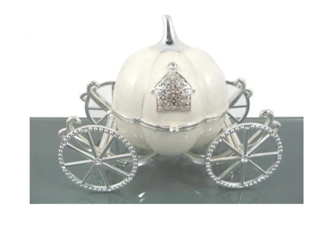 Large Pumpkin Carriage Jewelry Box 1 Large Pumpkin Carriage Jewelry Box
