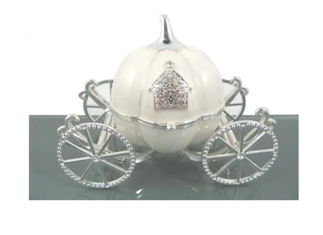 Large Pumpkin Carriage Jewelry Box 2 Large Pumpkin Carriage Jewelry Box - Image 2
