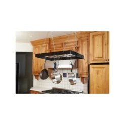 Rectangular Hanging Pot Rack -Villeyy Decor Shop https3A2F2Fimage.s5a.com2Fis2Fimage2FTheBay2F030734078013 alt23Fwid3D120026hei3D120026qlt3D9026resMode3Dsharp226op usm3D0.92C1.02C82C0 640x