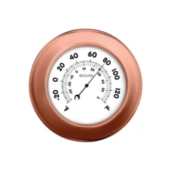 Bulova Wall Clock And Thermometer