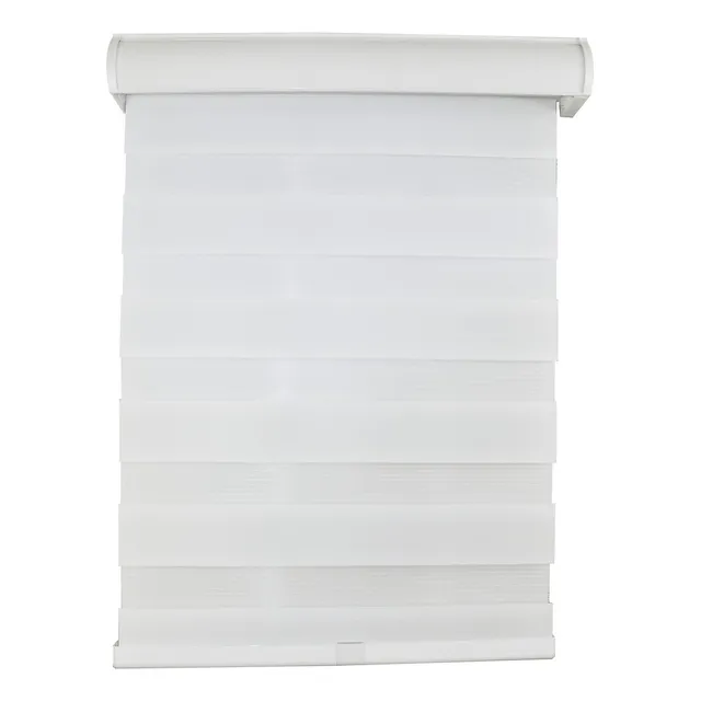 Cordless Zebra-Print Sheer Weave Privacy Roller Shade/24" X 48" 1 Cordless Zebra-Print Sheer Weave Privacy Roller Shade/24" X 48"