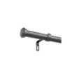 Exclusive Home Topper 1" Curtain Rod And Coordinating Finial Set