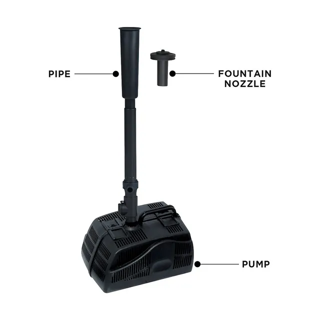 Wicker Urban Deck Fountain Kit 3 Wicker Urban Deck Fountain Kit - Image 3