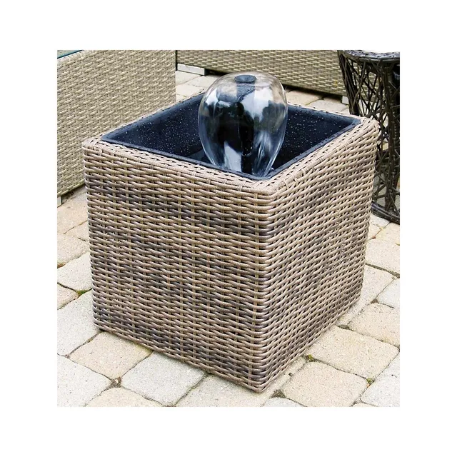 Wicker Urban Deck Fountain Kit 5 Wicker Urban Deck Fountain Kit - Image 5