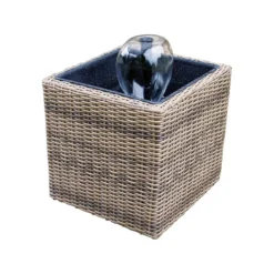 Wicker Urban Deck Fountain Kit