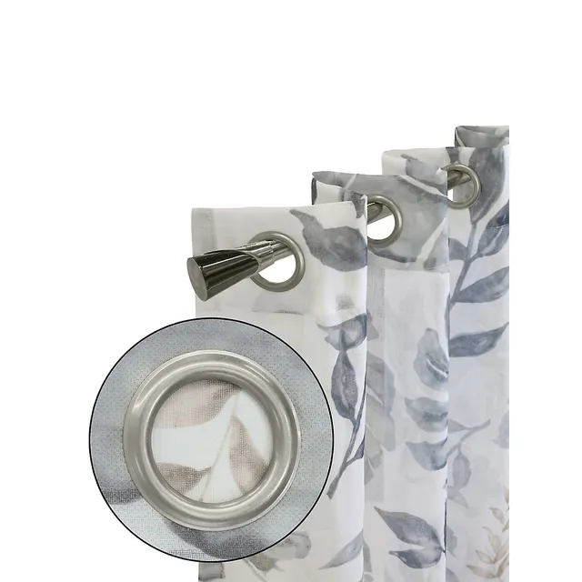 Ankara Sheer Textured Grommet Curtain Panel 3 Ankara Sheer Textured Grommet Curtain Panel - Image 3