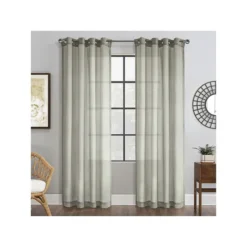 Bethel Sheer Grommet Curtain Panel - 84-Inch -Villeyy Decor Shop https3A2F2Fimage.s5a.com2Fis2Fimage2FTheBay2F069556819887 alt33Fwid3D120026hei3D120026qlt3D9026resMode3Dsharp226op usm3D0.92C1.02C82C0 640x