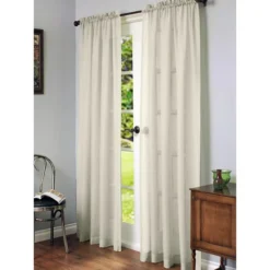 Cody Sheer Rod Pocket Curtain Panel