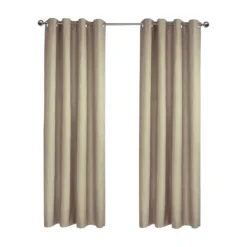 Elvis Blackout Jacquard Grommet Curtain Panel