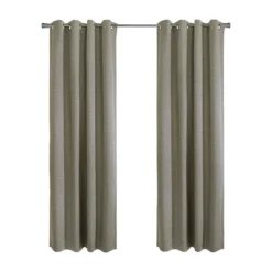 Martel Blackout Jacquard Grommet Curtain Panel