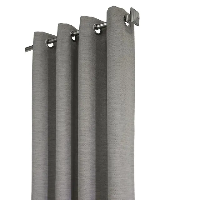 Randy Room-Darkening Textured Grommet Curtain Panel 2 Randy Room-Darkening Textured Grommet Curtain Panel - Image 2