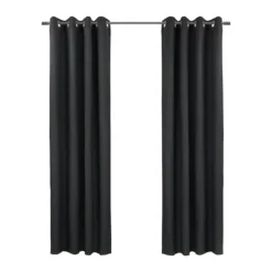 Saya Blackout Textured Grommet Curtain Panel