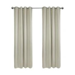 Vasco Blackout Textured Grommet Curtain Panel