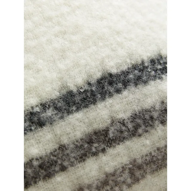 All Season Striped Wool-Blend Cushion 3 All Season Striped Wool-Blend Cushion - Image 3