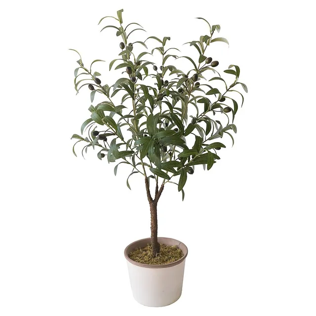 Artificial Olive Tree With Planter 1 Artificial Olive Tree With Planter