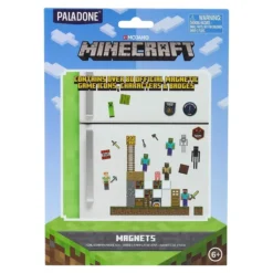 Paladone Minecraft Build A Level Magnets