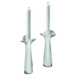 Georg Jensen Bloom Botanica 2-Piece Candleholders Set