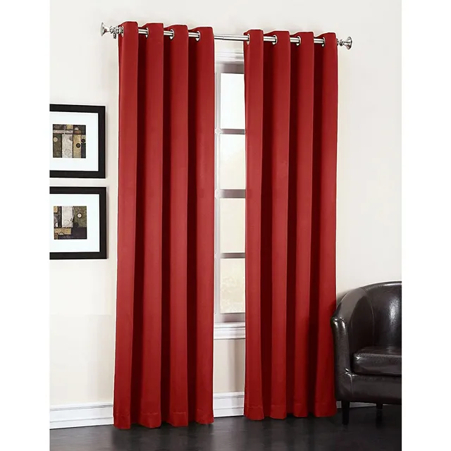 2-Piece Blackout Grommet Window Panel Set 2 2-Piece Blackout Grommet Window Panel Set - Image 2