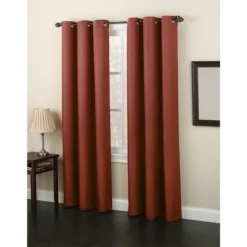 Monterey Solid Grommet Curtain Panel - 95-Inch