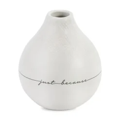 Just Because XOXO Stoneware Vase