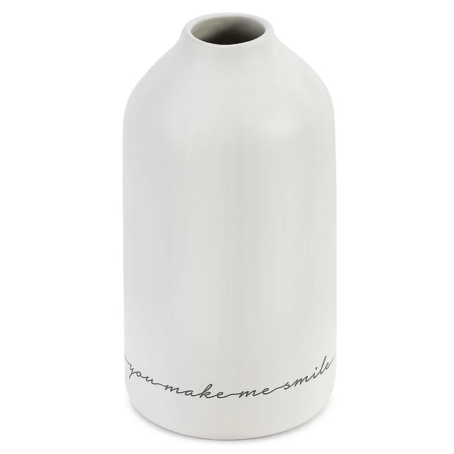 Just Because Smile Stoneware Vase 1 Just Because Smile Stoneware Vase