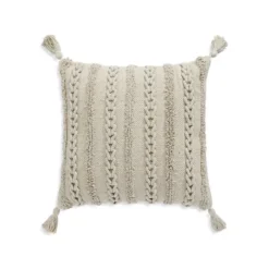 Braided Tassel Cushion