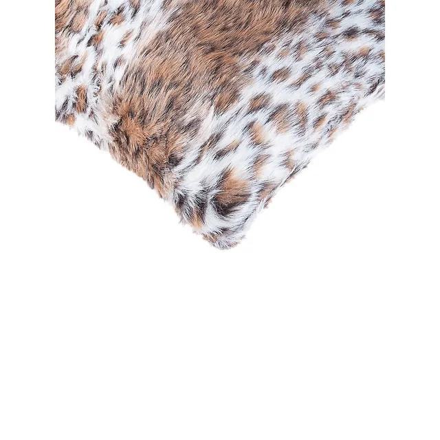 2-Piece Faux Fur Throw Pillow Set 3 2-Piece Faux Fur Throw Pillow Set - Image 3