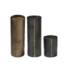Earth Wind & Fire 3-Piece Metal Pillar Vase Set