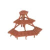 3-Tier Quarter Round Plant Stand