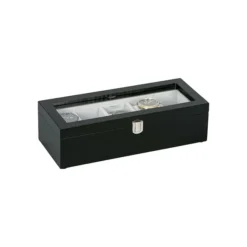 Tate Glass Top Wooden Watch Box