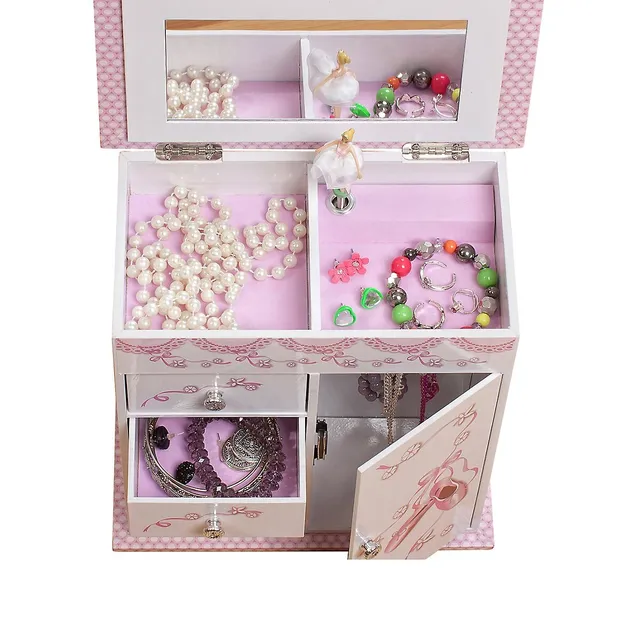 Girl's Cristiana Musical Ballerina Jewellery Box 3 Girl's Cristiana Musical Ballerina Jewellery Box - Image 3