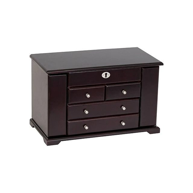 Evelyn Wooden Jewellery Box 1 Evelyn Wooden Jewellery Box