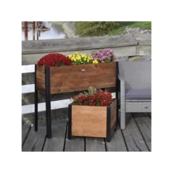 Square Garden Planter Box -Villeyy Decor Shop https3A2F2Fimage.s5a.com2Fis2Fimage2FTheBay2F774301383468 alt53Fwid3D120026hei3D120026qlt3D9026resMode3Dsharp226op usm3D0.92C1.02C82C0 640x