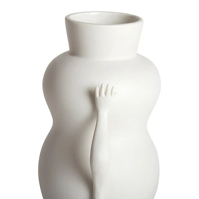 Jonathan Adler Eve Triple Bulb Porcelain Vase 4 Jonathan Adler Eve Triple Bulb Porcelain Vase - Image 4