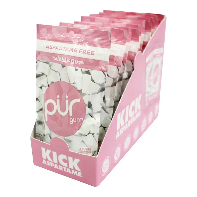 12-Bag Bubblegum Gum Tray 1 12-Bag Bubblegum Gum Tray
