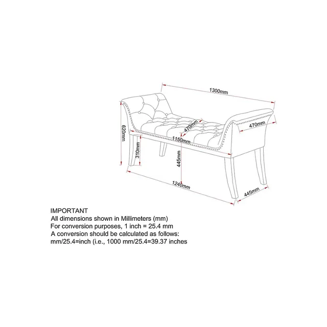 Velvet Double Bench 8 Velvet Double Bench - Image 8