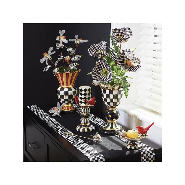 Courtly Check Great Vase 2 Courtly Check Great Vase - Image 2