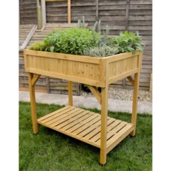 Raised Herb Garden Planter -Villeyy Decor Shop https3A2F2Fimage.s5a.com2Fis2Fimage2FTheBay2F855374006741 alt23Fwid3D120026hei3D120026qlt3D9026resMode3Dsharp226op usm3D0.92C1.02C82C0 640x