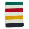 Multistripe Fleece Throw