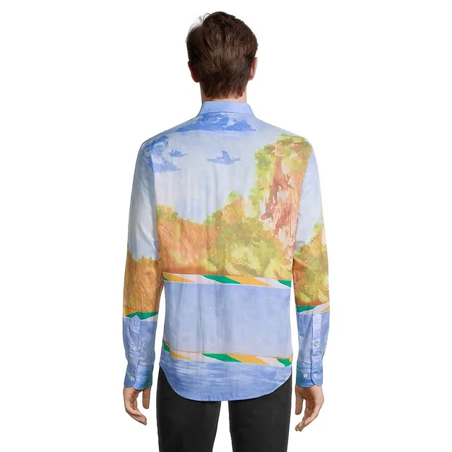 Race Car Art Print Shirt 2 Race Car Art Print Shirt - Image 2