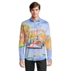 Race Car Art Print Shirt