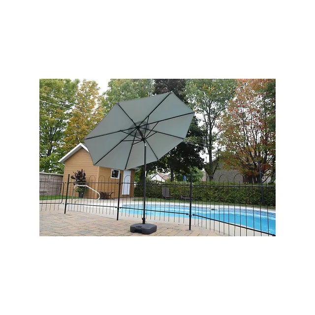 Fabric Top Octagonal Umbrella 6 Fabric Top Octagonal Umbrella - Image 6