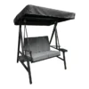 Deluxe Cushioned Two-Seater Patio Swing
