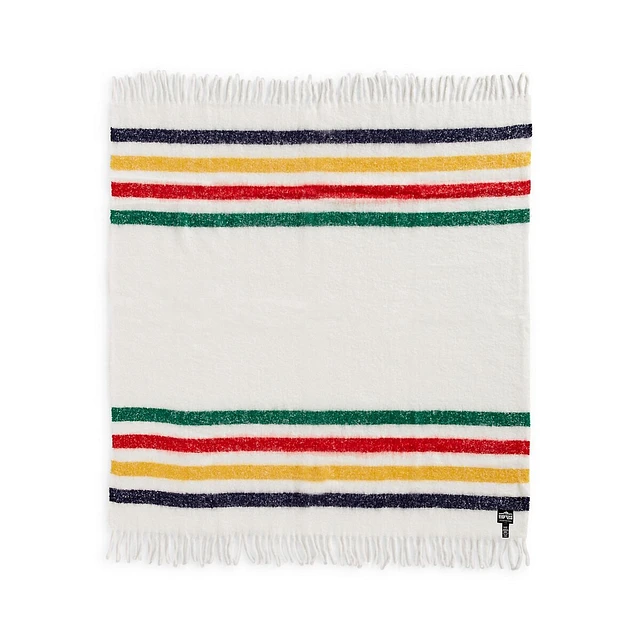 Multistripe All Season Wool-Blend Throw 3 Multistripe All Season Wool-Blend Throw - Image 3