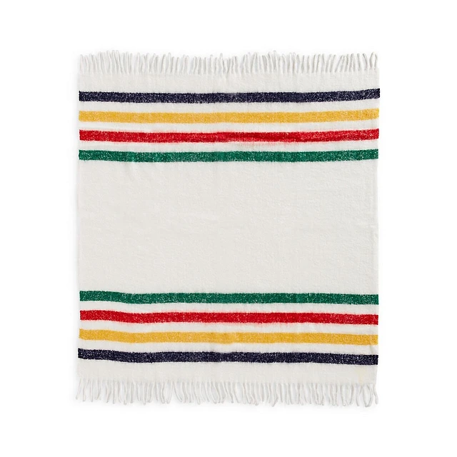 Multistripe All Season Wool-Blend Throw 1 Multistripe All Season Wool-Blend Throw