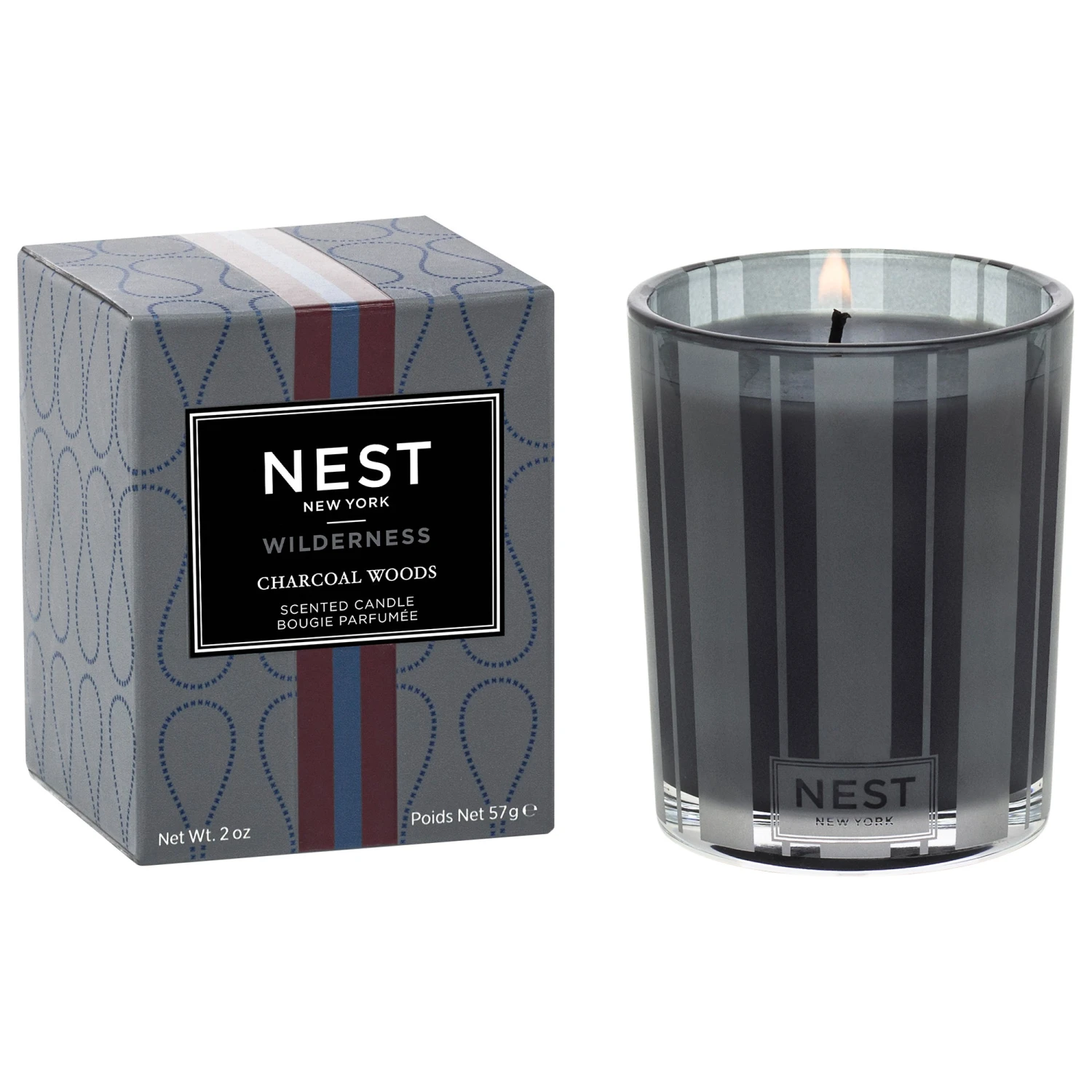 NEST New York Mini Charcoal Woods Candle 2.1 Oz / 57 G 1 NEST New York Mini Charcoal Woods Candle 2.1 Oz / 57 G